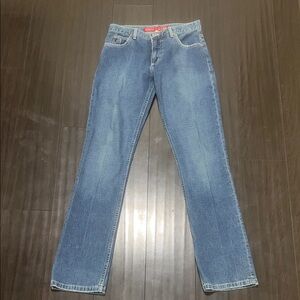 GUESS Size 27 Straight Leg Blue Denim Jeans